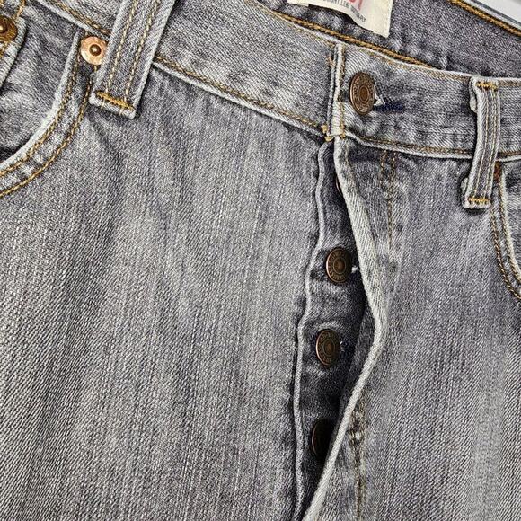 Levi's Men Jeans, Original 501 Button-Fly Made In Mexico Straight Leg Jeans, 34 - Picture 7 of 12